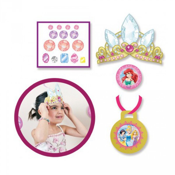 Animation Princesse Disney - Décore ta couronne - Amscan-996863