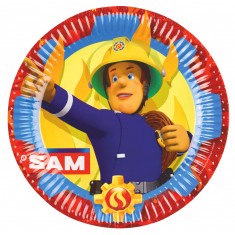 Assiettes Sam le Pompier™ x 8