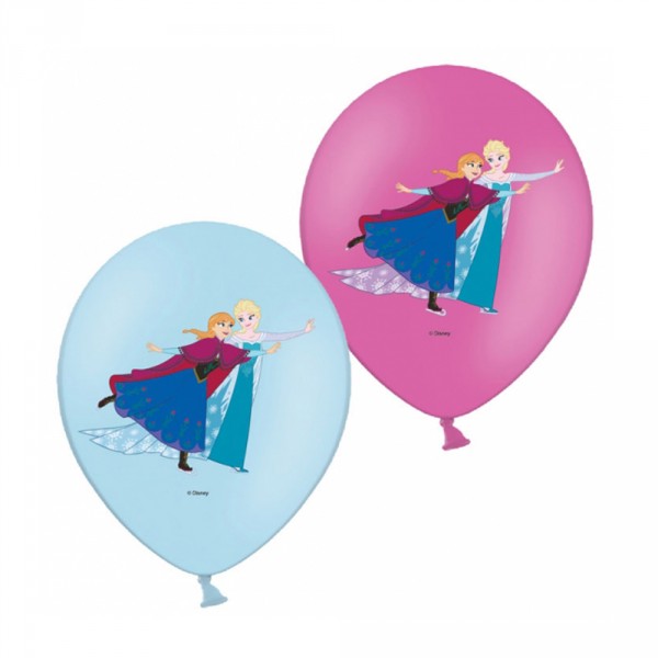 Ballons Frozen™ x6 La Reine des Neiges™ - Amscan-999235