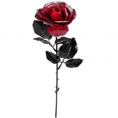 Fleur Rose rouge 45 cm