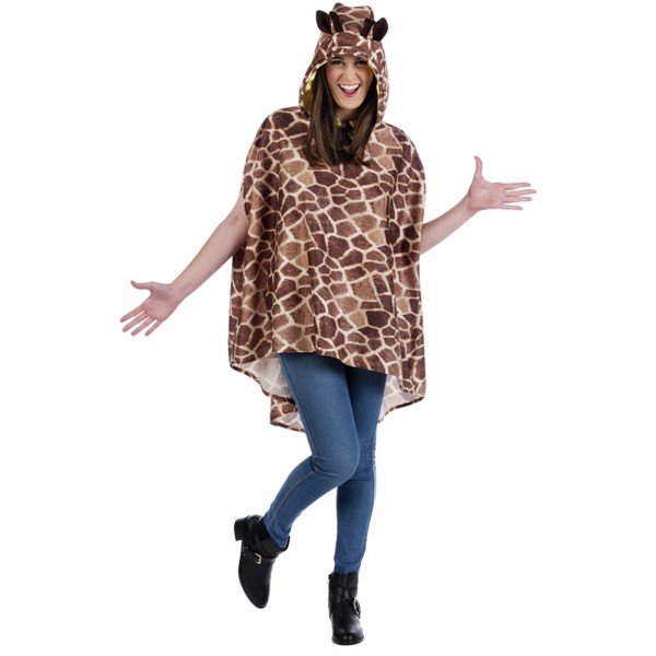 Poncho Girafe - Adulte - MA880