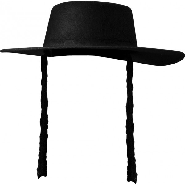 Chapeau de Rabbin avec Boucle - CF140154