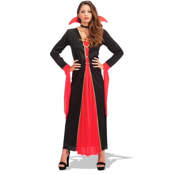 Costume de Vampire - Rouge et Noir - Femme - 82055
