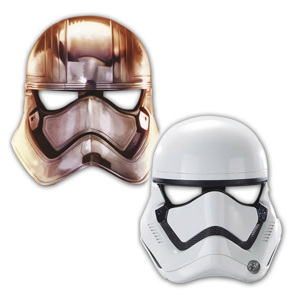Masques Carton Star Wars VII™ x6 - 86226