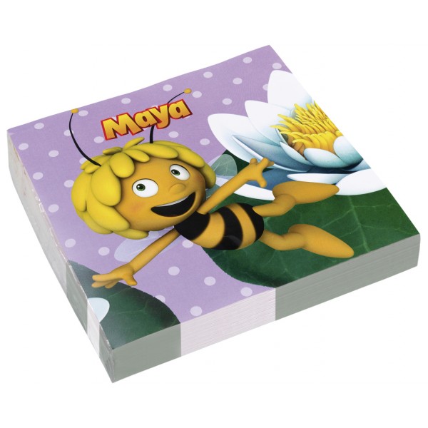 20 Serviettes Maya L'Abeille - 552353