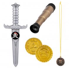 Set pirate : 5 accessoires
