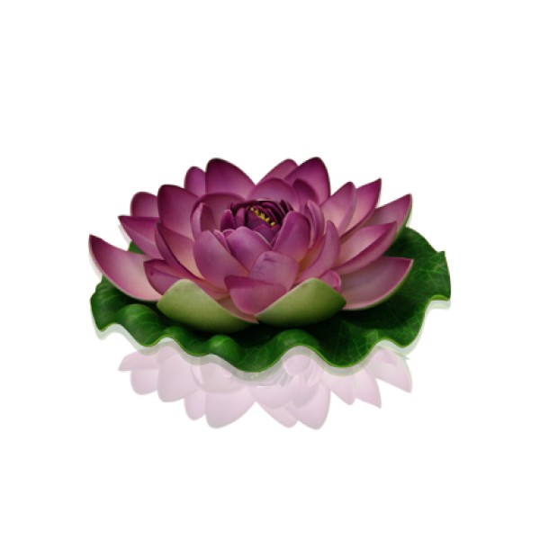 Fleur Flottante Décorative Lotus Parme - 1031