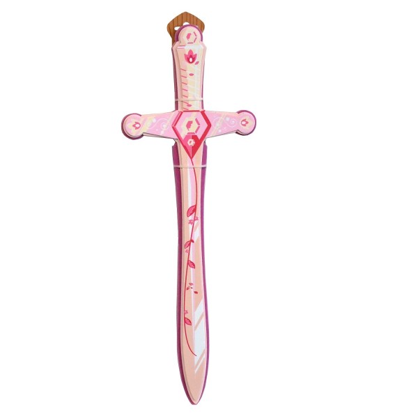 Epée en mousse : Fée rose - Coin-26234