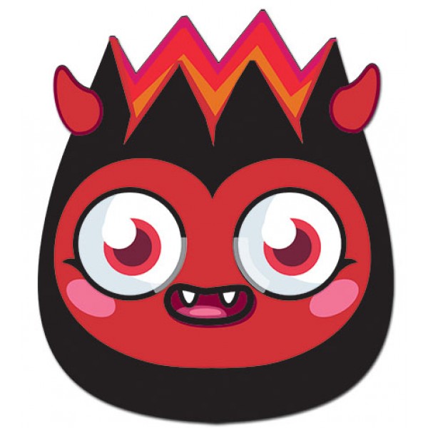 Masque en Carton Diavolo - Moshi Monsters™- - DIAVA01