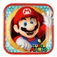 Miniature Assiettes carrées : Super Mario Bros