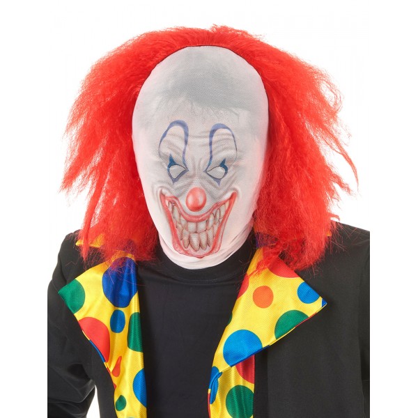 Cagoule Clown avec Perruque - Halloween - I-39330