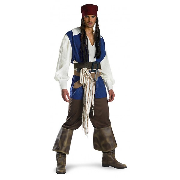 Déguisement De Pirate Jack Sparrow™ (Pirates Des Caraïbes™) - Adulte - 5101D