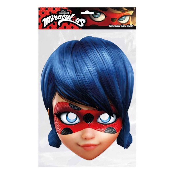 Masque en Carton Miraculous Ladybug™ - M34812