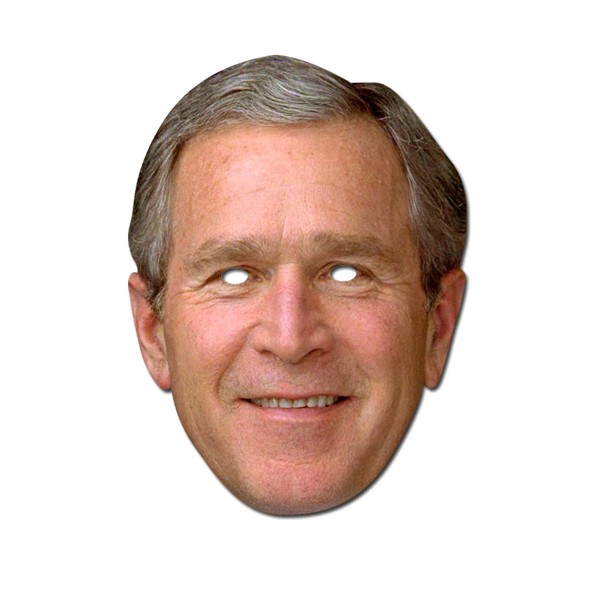 Masque Carton - George Bush - M-BUS