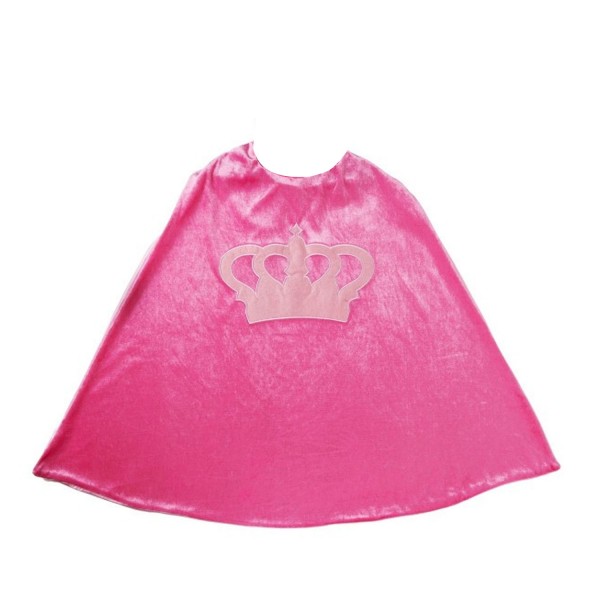 Cape de déguisement : Princesse rose foncé - 430102