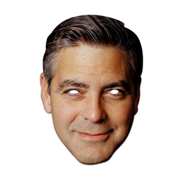Masque Carton - George Clooney - M-CLO