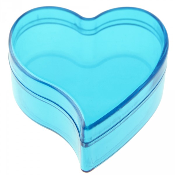 Boîte à Dragées Coeur Turquoise x6 - 3873-08