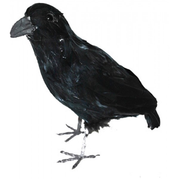 Décoration Corbeau Noir - Halloween - 54370