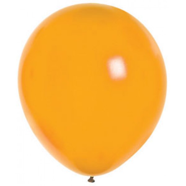Ballons Metallique mandarine x50 - 30679