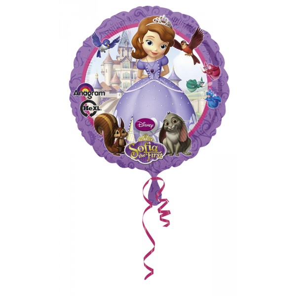 1 Ballon Mylar 43 cm-Princesse Sofia™- - 2752901