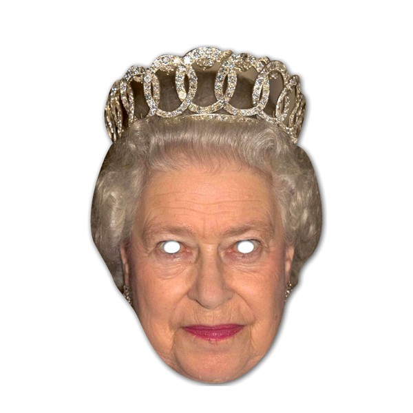 Masque Carton - Queen Elizabeth - M-QUE