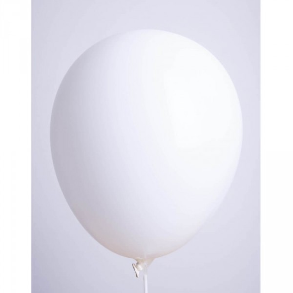 Ballons de Baudruche Blancs x25 - 38 cm - 10731