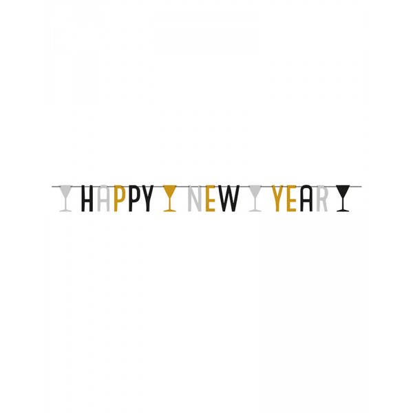 Guirlande - Happy New Year - 9902275