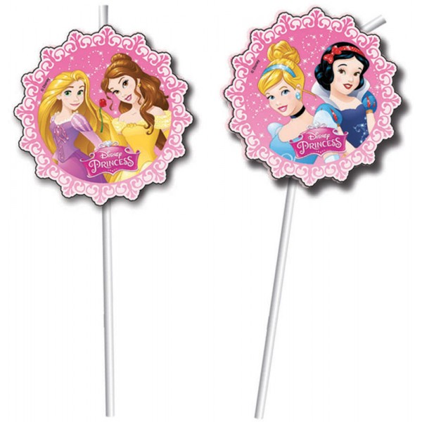 Pailles Princesse Disney™ x6 - 85008