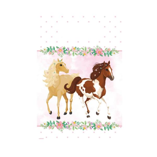 8 Sacs papier Beautiful Horses - 9909883