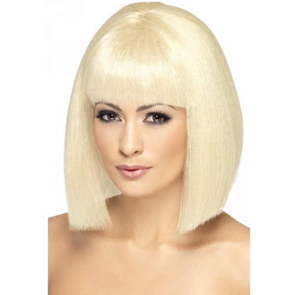 Perruque Coquette Blonde - Adulte - SM42094