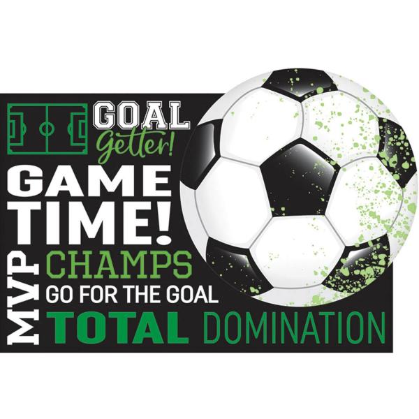 8 invitations Goal Getter - 492902