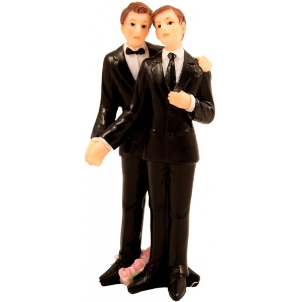 Figurine Couple Mariés Homosexuel - 21257
