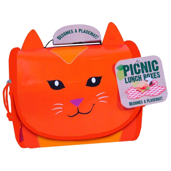 Boîte à goûter Picnic Lunch Box : Carmen la petite chatte - Sablon-A1513XX