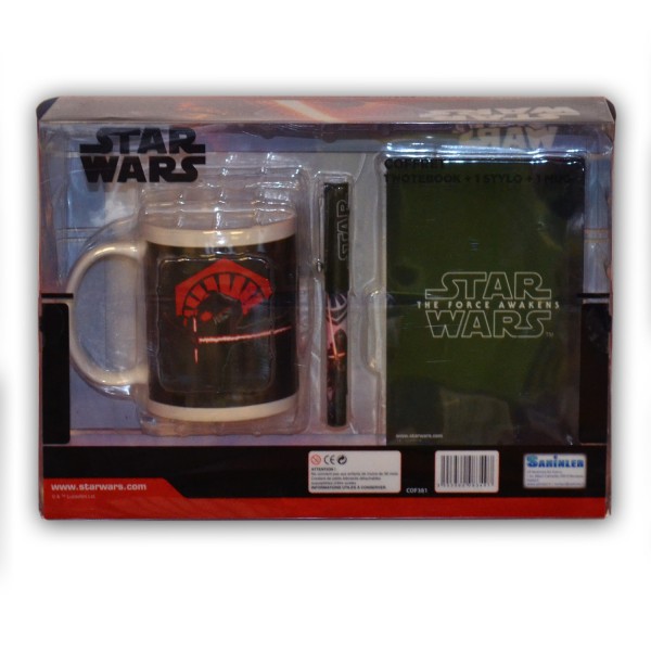 Coffret Star Wars : Mug, stylo et notebook - Sahinler-COF381