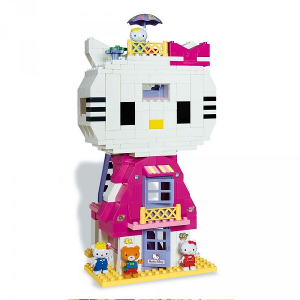 Duplex Hello Kitty à construire : 198 pièces - Androni-8674HK