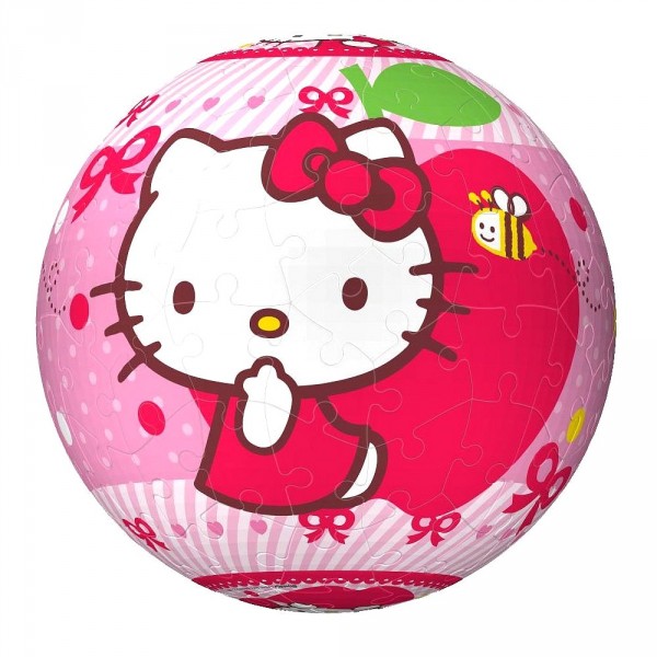 Puzzle ball 108 pièces : Hello Kitty - Ravensburger-12236