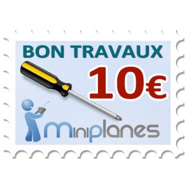Bon Travaux 10 euros - MNP-BT10