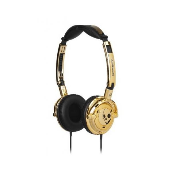 Skullcandy Lowrider Headphones - Gold - S5LWDY-058-GOLD