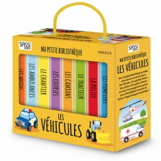 Coffret livres : Ma Petite Bibliothèque - Les Véhicules