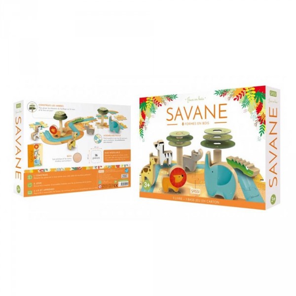 Jeux en bois : Savane - Sassi-304475