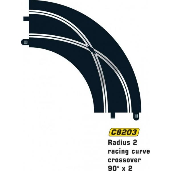 Rail courbé de croisement - SCA-C8203