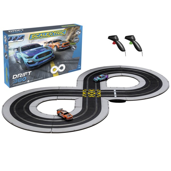 Circuit de voitures : Drift 360 Race - Scalextric-C1421P