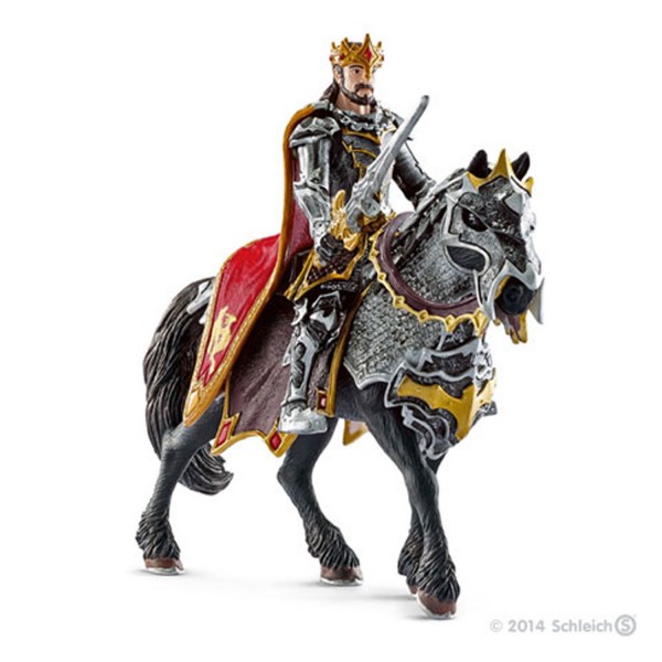 Chevalier dragon roi à cheval - Schleich-70115