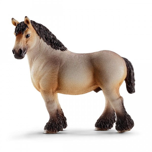 Figurine cheval : Hongre ardennais - Schleich-13778