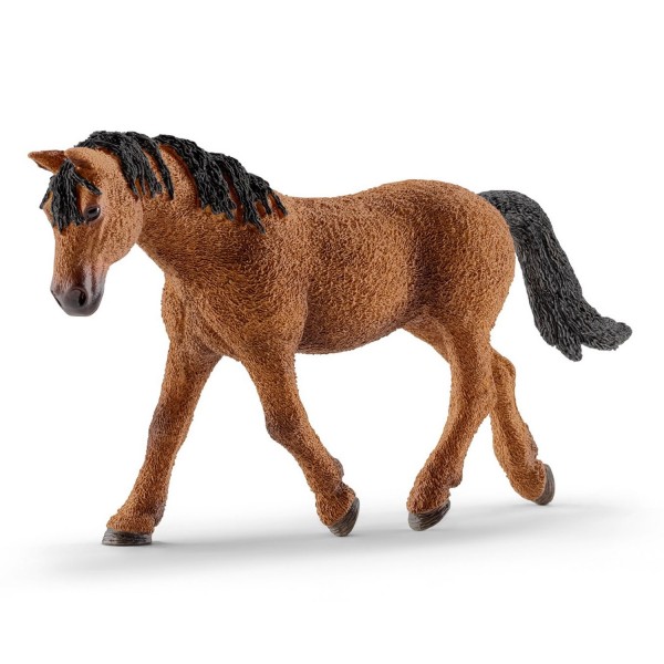 Figurine cheval : Jument Bashkir Curly - Schleich-13780