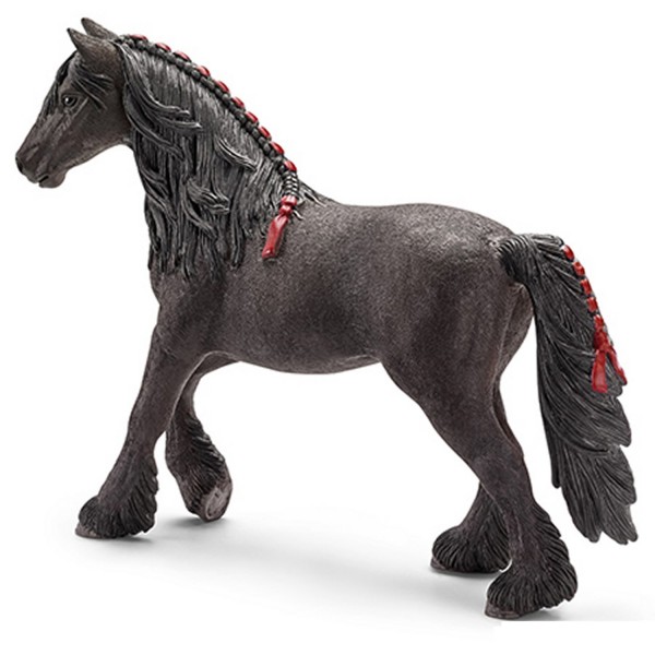 Figurine cheval : Jument Frison - Schleich-13749