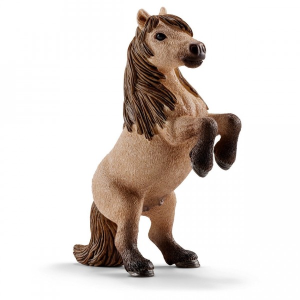 Figurine cheval : Mini hongre poney Shetland - Schleich-13775