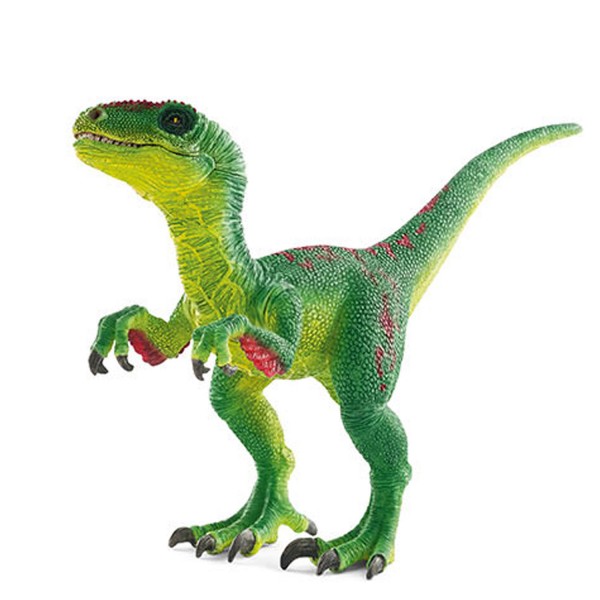 Figurine Dinosaure : Vélociraptor, vert - Schleich-14530