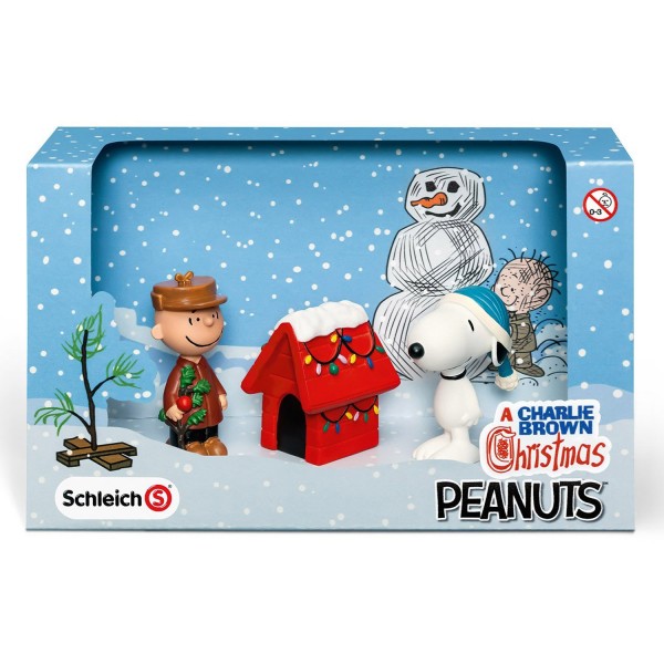 Scenery Pack Peanuts (Snoopy) : A Charlie Brown Christmas - Schleich-22017