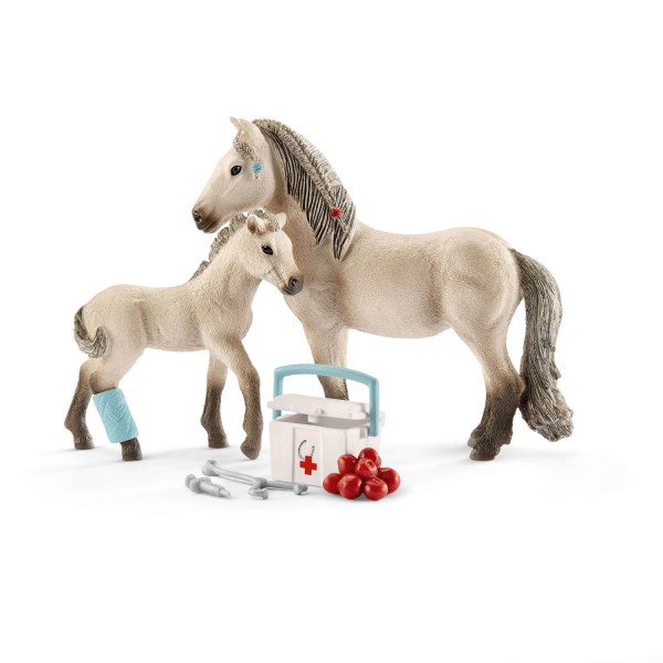 Accessoires figurine cheval : Kit de secours d'Horse Club Hannah - Schleich-42430